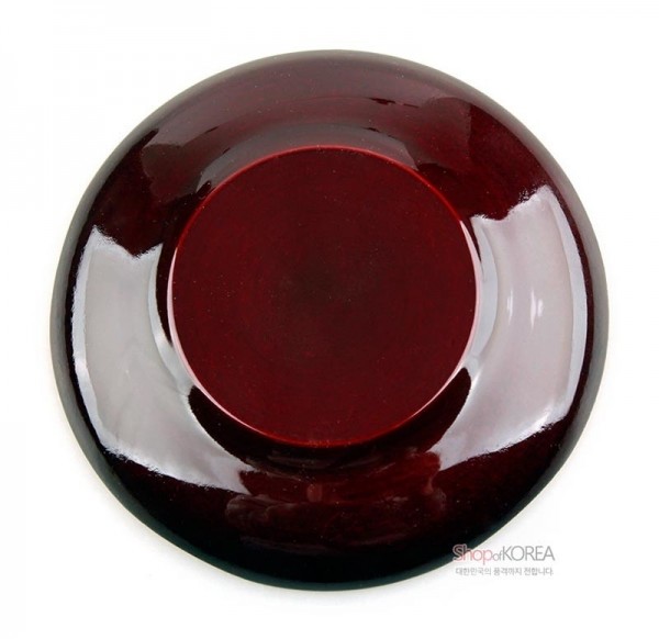 나전칠기 난초 컵받침 4종세트 - 나전칠기로 제작된 고급 컵받침 세트