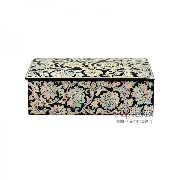 고급나전보상화명함함 - 한국의 나전칠기 신비의 꽃 보상화