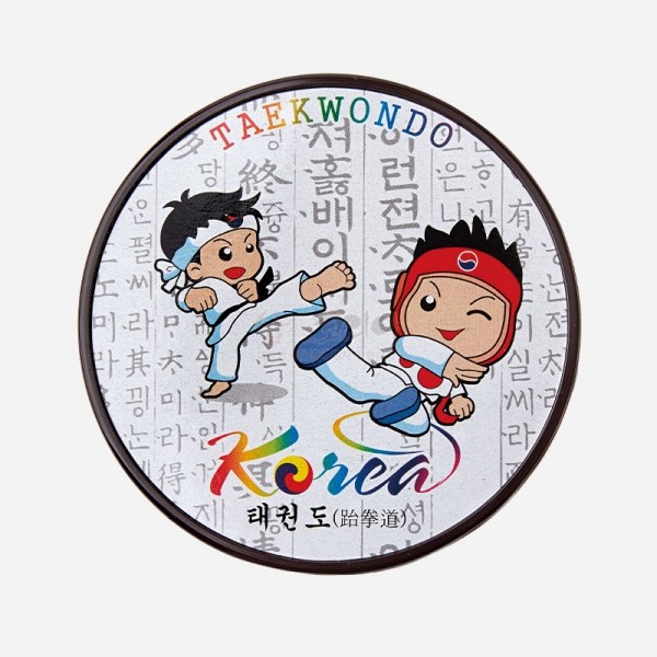 전통컵받침-태권도 - 