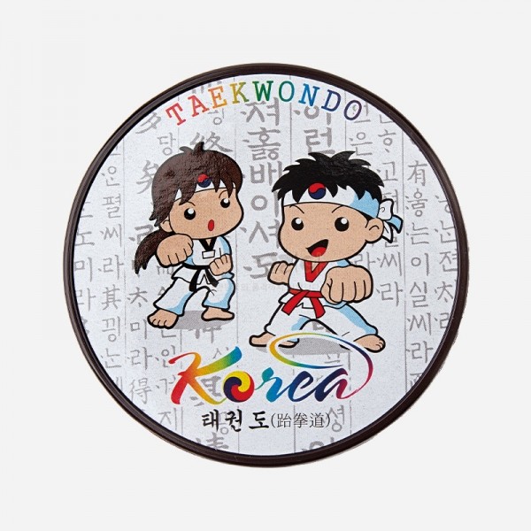 전통컵받침-태권도 - 