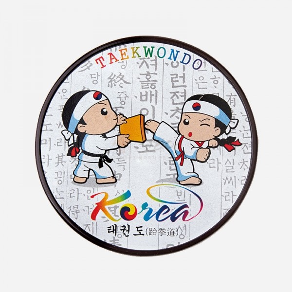 전통컵받침-태권도 - 