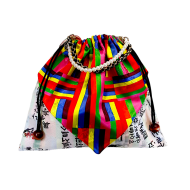 한글 색동 핸드백