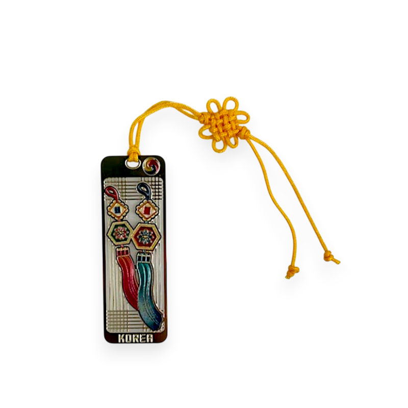 작은 금장 책갈피-노리개