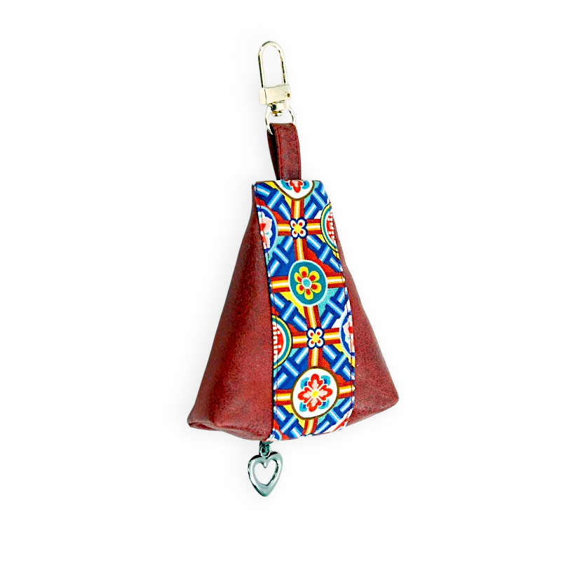 전통단청 동전지갑(적색)