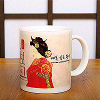 한국의 아침 머그컵 시리즈 - 예복입은 왕비