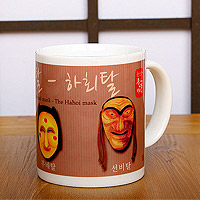 한국의 아침 머그컵 시리즈 - 하회탈