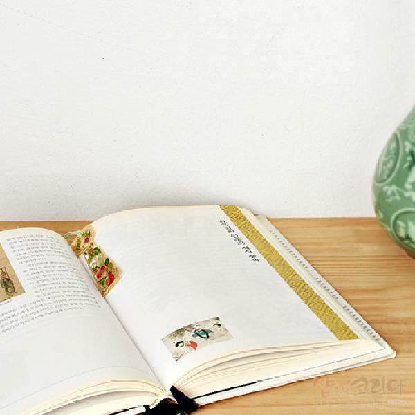 금장책갈피- 석류 - 아름다운 색채의 책갈피