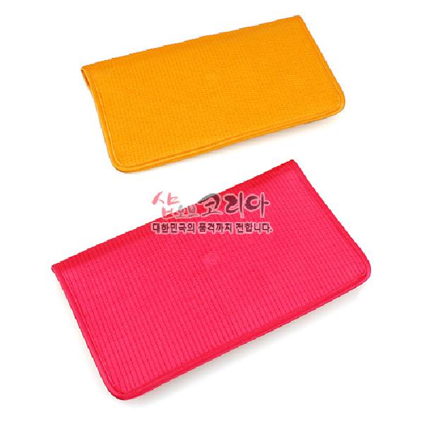[소산당]누비수(秀) 지갑大-나비매듭[분홍색] - 나비 매듭을 예쁘게 만든 누비수지갑