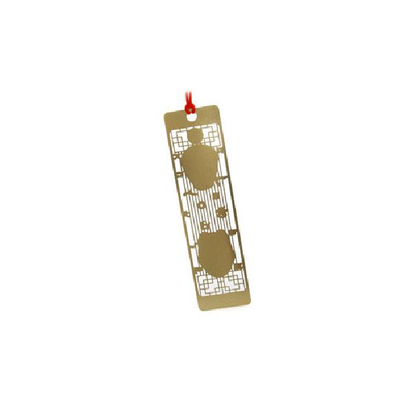 금장책갈피-하회탈 - 섬세하고 아름다운 디자인이 특징