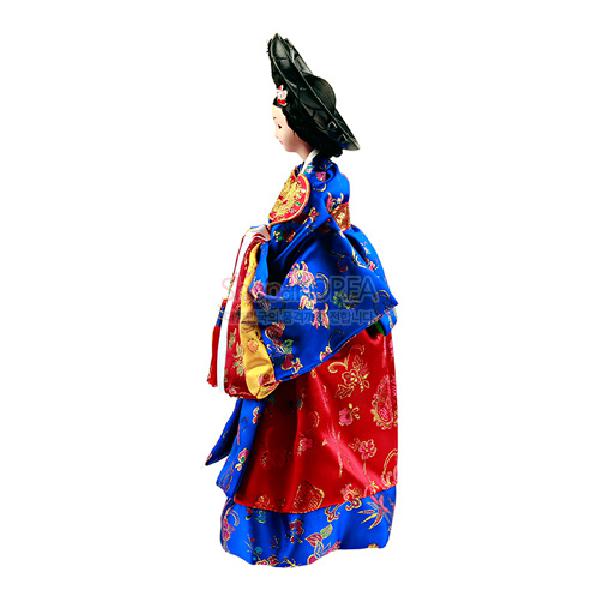 한복인형-황후 - 한국의 전통의복을 재현한 한복인형