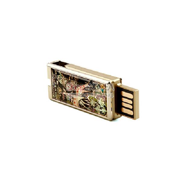 USB매듭 명함집3종-십장생꽃무늬8G,16G,32G - 실속넘치는 명함케이스 3종세트