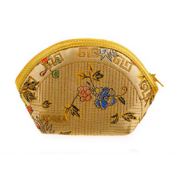 [소산당]누비수(秀)태극무늬동전지갑 [금색] - 고급 전통 자수 동전지갑입니다.