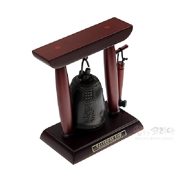 에밀레종-나무틀(중) - 국보 제 29호 신라 성덕대왕신종